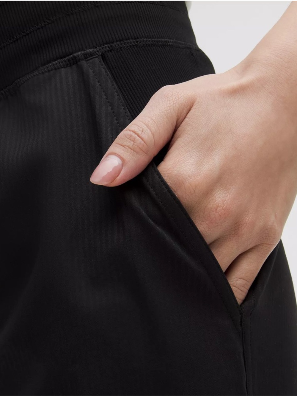 Lululemon Dance Studio Joggers Size 4 Black High Rise Athletic Pants Lightweight - Picture 4 of 8